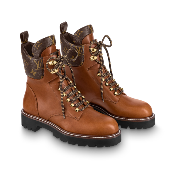 Giày Louis Vuitton Territory Flat Ranger Boots 1A9596 - Ảnh 3