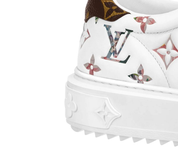 Giày Louis Vuitton Time Out Trainers 'White' 1AAOSP - Ảnh 4