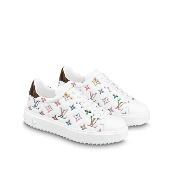 Giày Louis Vuitton Time Out Trainers 'White' 1AAOSP - Ảnh 6