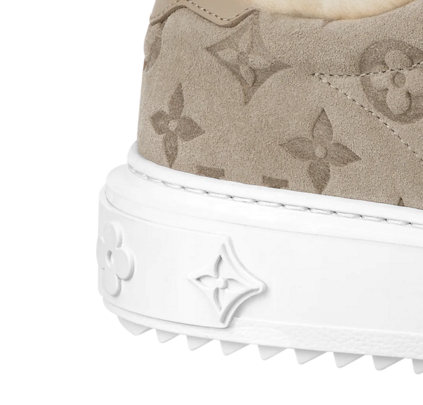 Giày Louis Vuitton Time Out Trainers 'Beige' 1AADZ9 - Ảnh 4