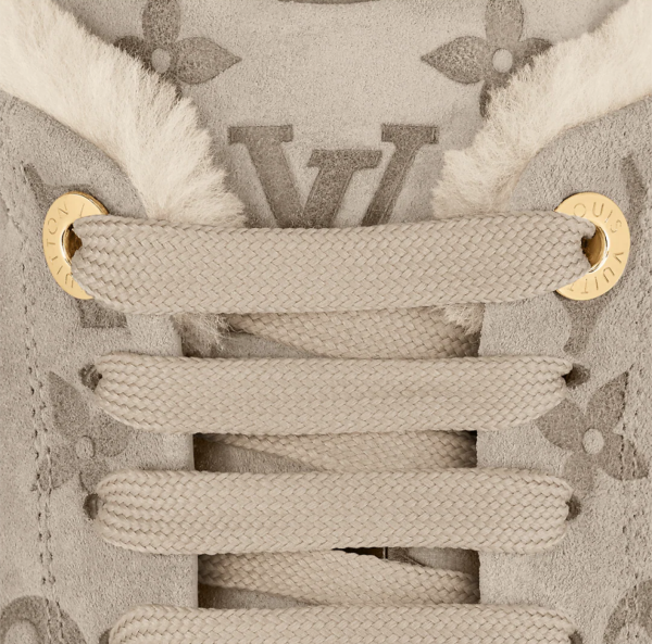 Giày Louis Vuitton Time Out Trainers 'Beige' 1AADZ9 - Ảnh 3