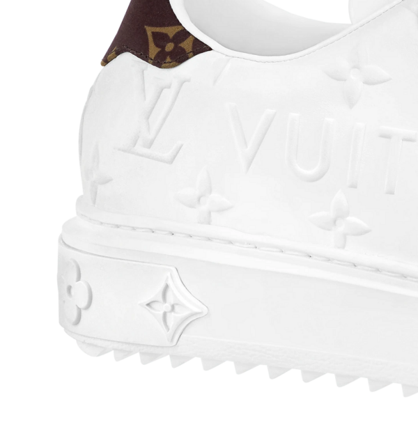 Giày Louis Vuitton Time Out Trainers 'White' 1AAP6H - Ảnh 4