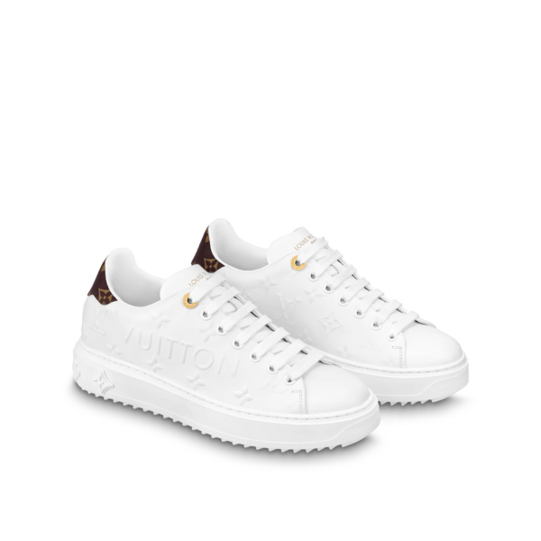 Giày Louis Vuitton Time Out Trainers 'White' 1AAP6H - Ảnh 6