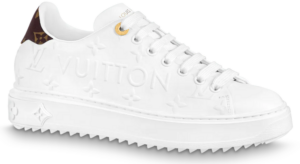 Giày Louis Vuitton Time Out Trainers 'White' 1AAP6H