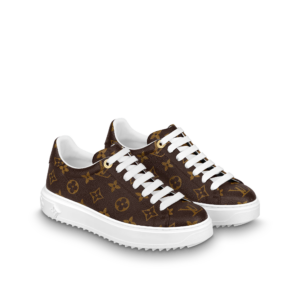 Alternative view of Giày Louis Vuitton Time Out Trainers 'Cacao Brown' 1A8FJR