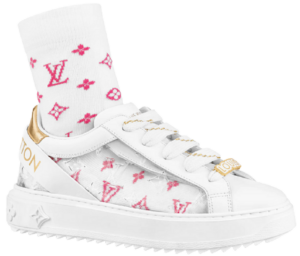Giày Louis Vuitton Time Out Trainers 'Gold' 1A9PZY