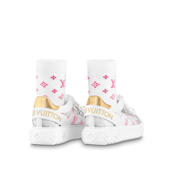 Giày Louis Vuitton Time Out Trainers 'Gold' 1A9PZY - Ảnh 5
