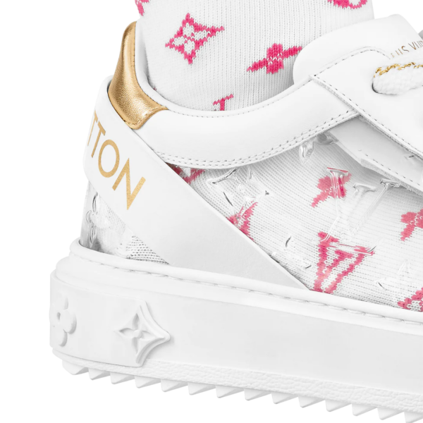 Giày Louis Vuitton Time Out Trainers 'Gold' 1A9PZY - Ảnh 3