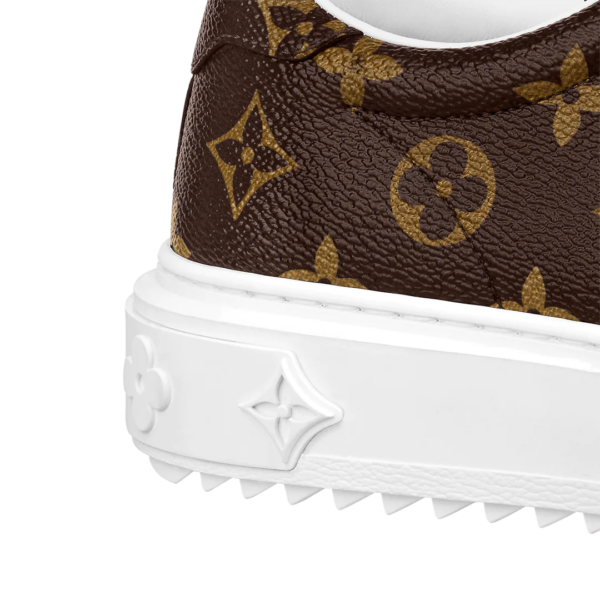 Giày Louis Vuitton Time Out Trainers 'Cacao Brown' 1A8FJR - Ảnh 6