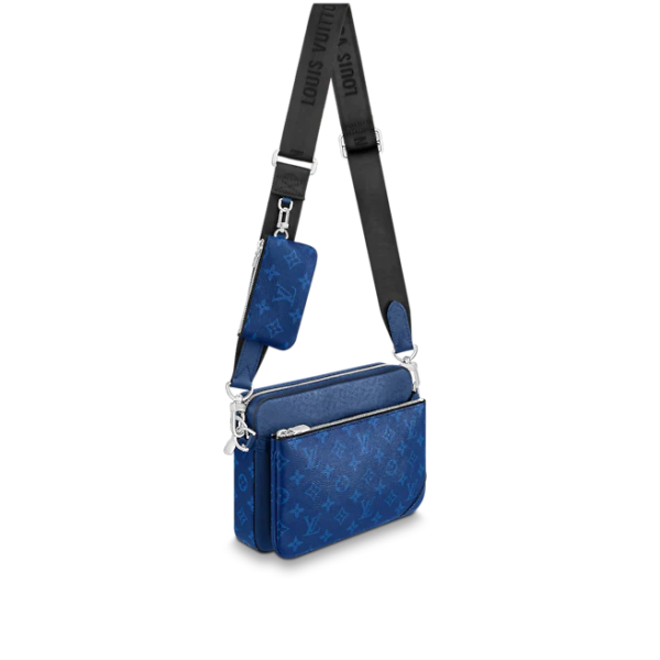 Tui Louis Vuitton Trio Messenger Bag Cobalt 'Blue' M30848