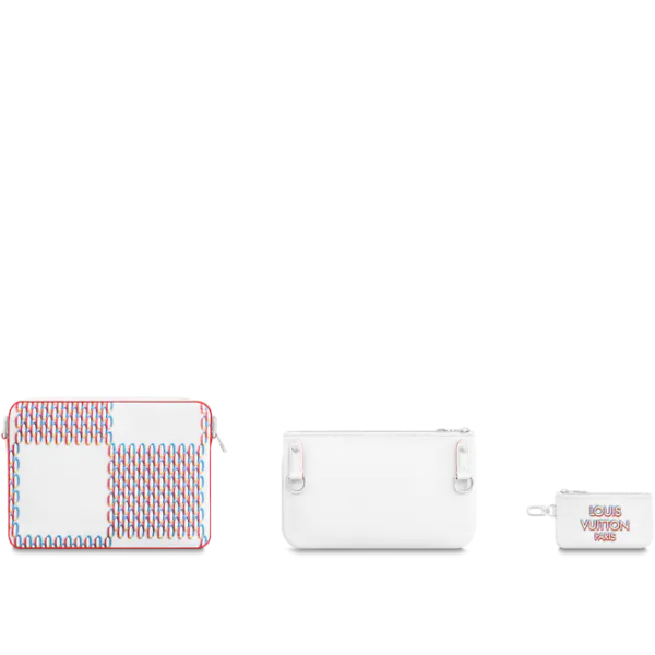 Túi Louis Vuitton Trio Messenger 'White Damier' M20665 - Ảnh 4