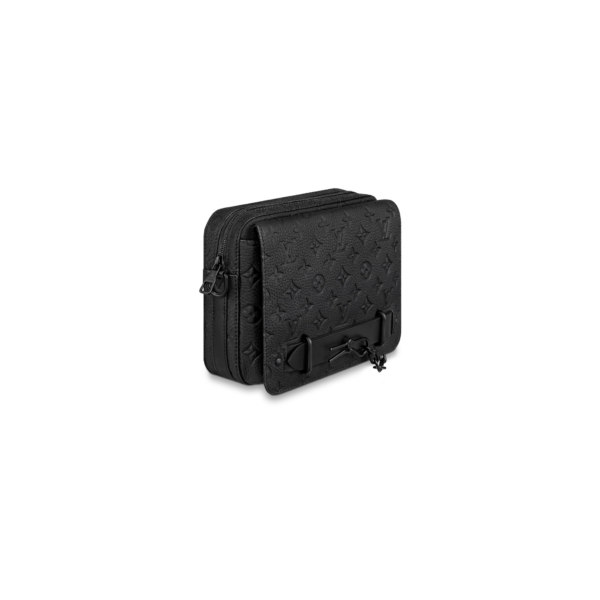 Túi Louis Vuitton Steamer Messenger 'Black' M57307 - Ảnh 9