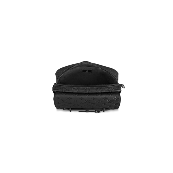 Túi Louis Vuitton Steamer Messenger 'Black' M57307 - Ảnh 8
