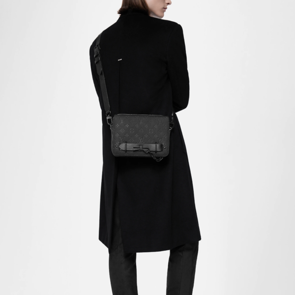 Túi Louis Vuitton Steamer Messenger 'Black' M57307 - Ảnh 3