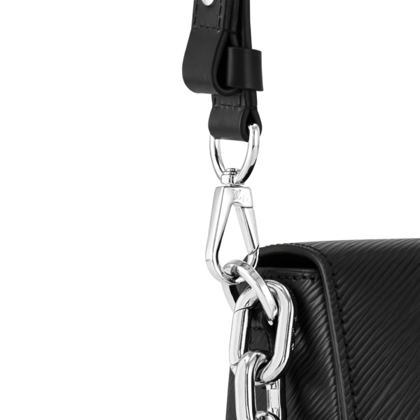 Tui Louis Vuitton Twist Lock XL Bag 'Black' M22296