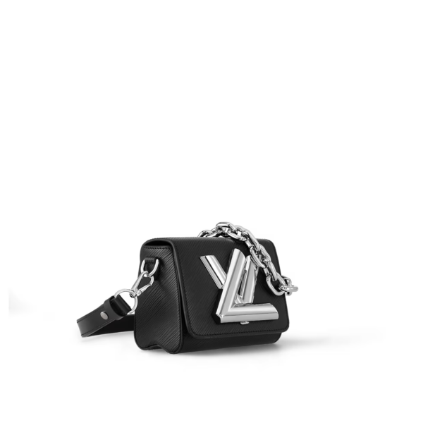 Tui Louis Vuitton Twist Lock XL Bag 'Black' M22296