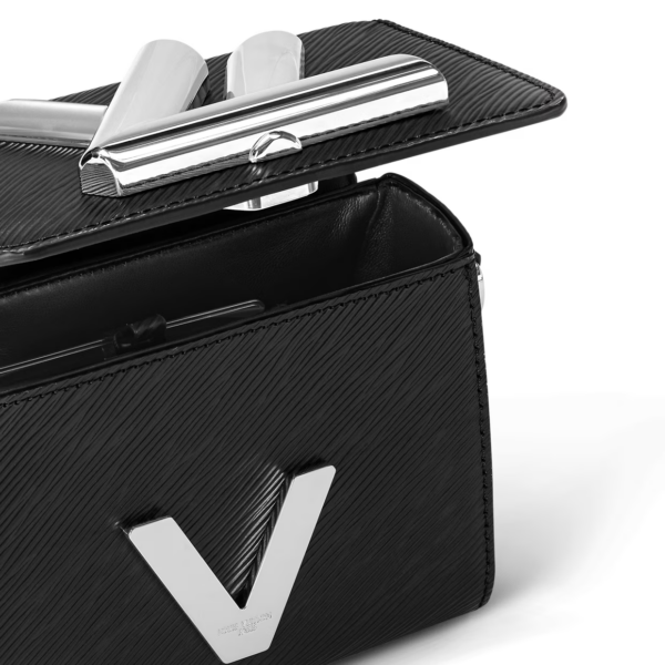 Tui Louis Vuitton Twist Lock XL Bag 'Black' M22296