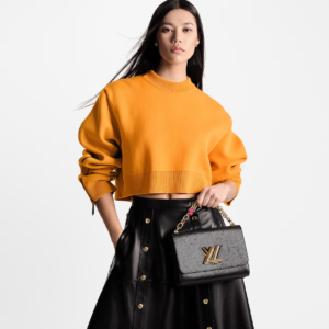 Tui Louis Vuitton Twist MM Bag 'Black' M21606