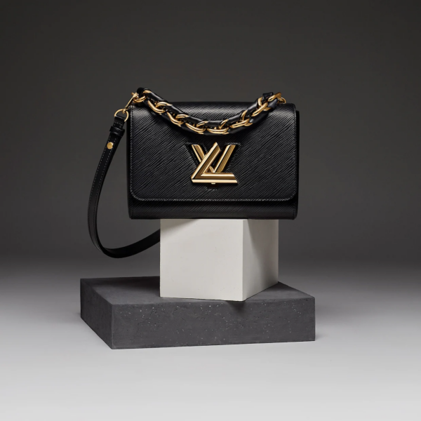 Tui Louis Vuitton Twist MM Bag 'Black' M21772