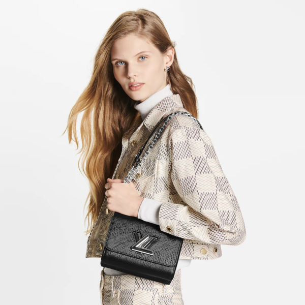 Tui Louis Vuitton Twist PM Bag 'Black' M21118