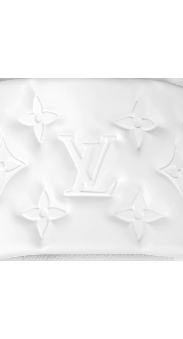 Dép Louis Vuitton Waterfront Mules 'White' 1A9FK5 - Ảnh 5