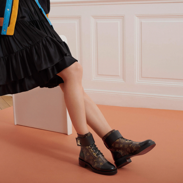 Giày Louis Vuitton Wonderland Flat Ranger 1A2Q3Q - Ảnh 5