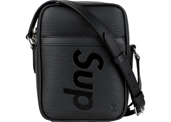 Túi Louis Vuitton x Supreme Danube Epi PM Black - Ảnh 2