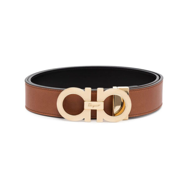 Thắt Lưng Salvatore Ferragamo Men's Belt 6755420705614 BROWN SUGA 54
