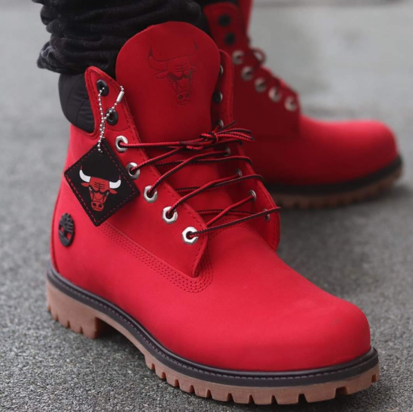 Giày Timberland NBA x 6 Inch Premium Waterproof 'Chicago Bulls'  TB0A2856P92 - Ảnh 3
