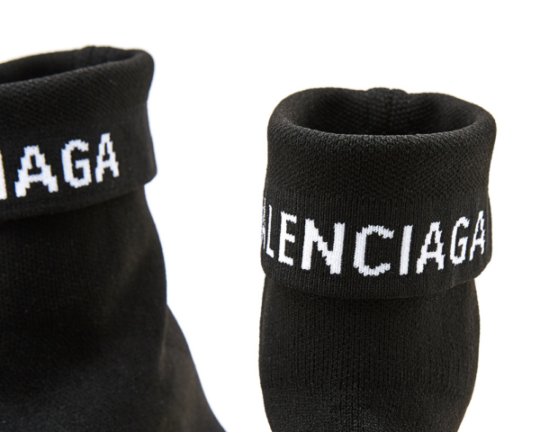Giày Balenciaga Speed Trainer Cuffed 'Black Yellow' 534379-W1GV0-1006 - Ảnh 5
