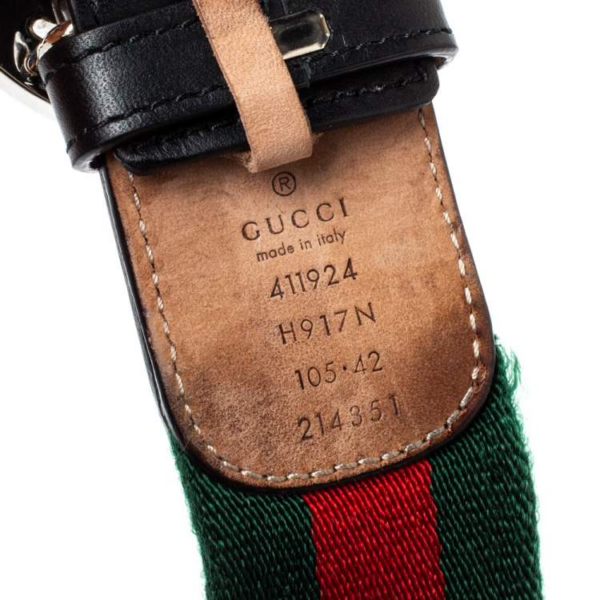 Thắt Lưng Gucci Interlocking Men's Belt 411924-H917N-1060 - Ảnh 4