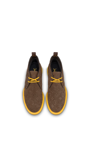 Alternative view of Giày Louis Vuitton LV Formal Dimension High Derbies 'Mocha Brown' 1AA5N4