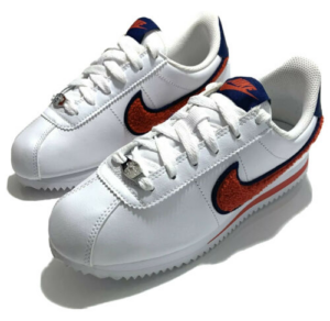 Alternative view of Giày Nike Cortez Basic Leather SE GS 'White' AA3496-100