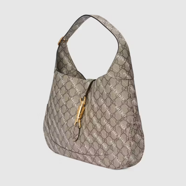 Túi Gucci The Hacker Project Medium Jackie 1961 Beige ‎636710-ULZ0G-9745 - Ảnh 4