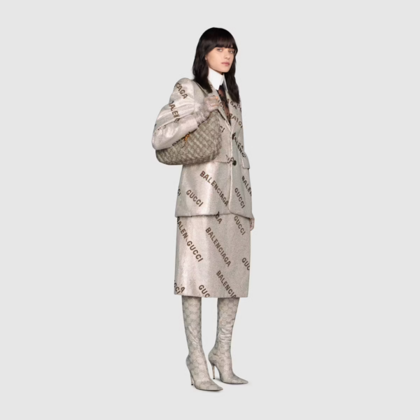 Túi Gucci The Hacker Project Medium Jackie 1961 Beige ‎636710-ULZ0G-9745 - Ảnh 5