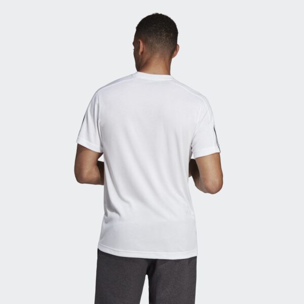 Áo Adidas Men ID Stadium 3S Shirts SS Training Jersey White Tee GYM Shirt CY9890 - Ảnh 2