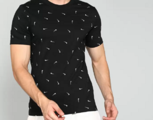 Ao Nike As Club Tee Aop 'Black' DR7910-010