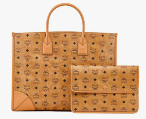 Alternative view of Túi MCM München Tote in Visetos MWTCSBO01CO001