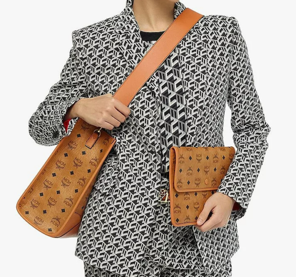 Túi MCM München Tote in Visetos MWTCSBO02CO001 - Ảnh 6