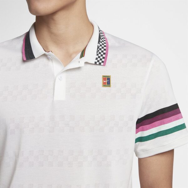 Áo Nike Court Advantage Performance Tennis Polo AJ8072-101 - Ảnh 4