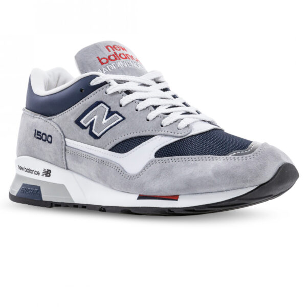 Giày New Balance 1500 Made in England 'Grey Navy' M1500GNW - Ảnh 2