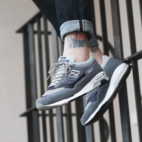 Giày New Balance 1500 Made In England 'Cool Grey' M1500UKG - Ảnh 7