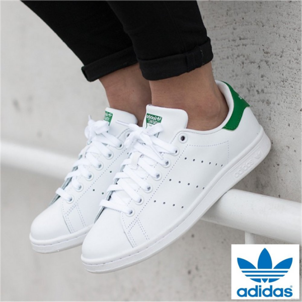 Giày Adidas Stan Smith J 'White' M20605 - Ảnh 3