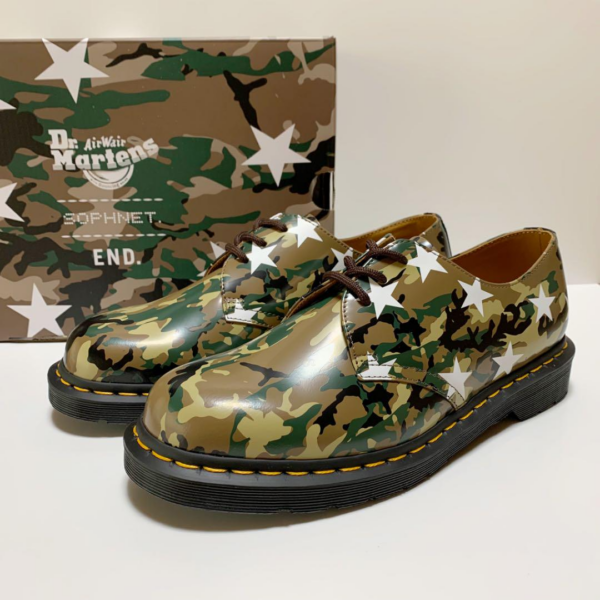 Giày Dr.Martens  1461 Camo Sophnet. X End. Leather 'Muti Color' 27010102 - Ảnh 3