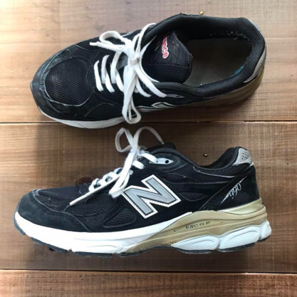 Giày New Balance 990v3 Made in USA 'Black White' W990BK3 - Ảnh 7