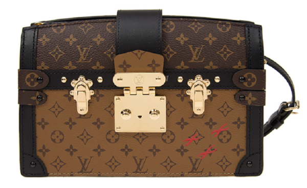 Túi Louis Vuitton Trunk Clutch Monogram Canvas Handbags M43596