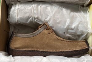 Giay Clarks Natalie 'Oakwood Suede' 261-26802