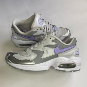 Alternative view of Giày Nike Air Max 2 Light SE Wmns 'Vast Grey Purple Agate' CJ7981-001