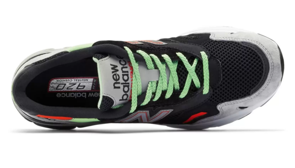 Giày New Balance 920 Black Grey Orange M920KGG - Ảnh 5