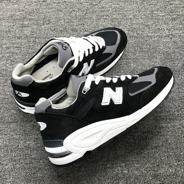 Giày New Balance 990v2 Heritage Made in USA 'Pewter' M990BK2 - Ảnh 4